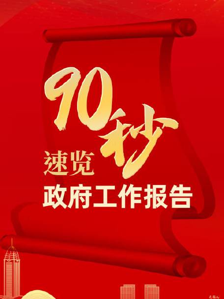 90秒速覽政府工作報告  2024目標已定，一起加油！